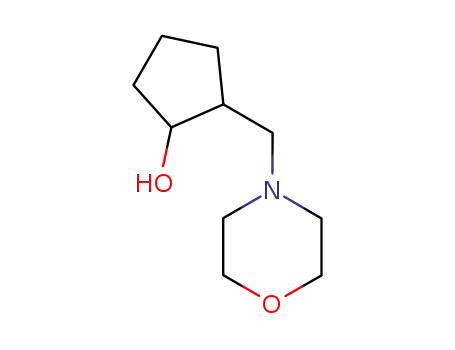 Molecular Structure of 99176-22-4 (Cyclopentanol, 2-morpholinomethyl- (6CI))