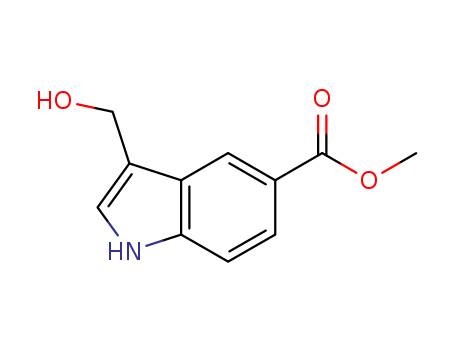 947412-98-8 1H-Indole-5-caroxylic acid, 3-(hydroxymethyl)-, methyl ester