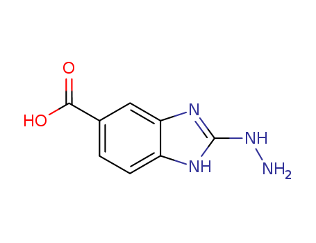 1H-Benzimidazole-5-carboxylicacid,2-hydrazino-