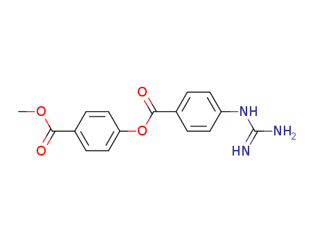 4'-CARBOMETHOXYPHENYL 4-GUANIDINOBENZOATE