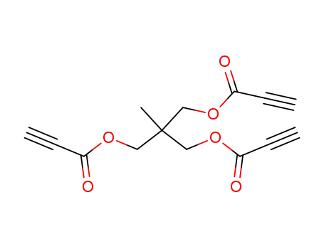 Molecular Structure of 995-34-6 (1,1,1-TRIMETHYLOLETHANE TRIPROPIOLATE)