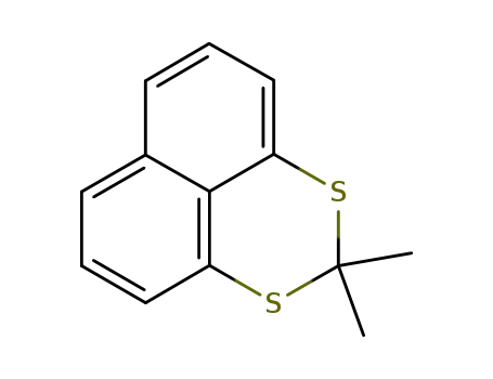 Molecular Structure of 99643-53-5 (2,2-dimethylnaphtho[1,8-de][1,3]dithiine)