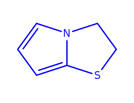 Molecular Structure of 99929-62-1 (Pyrrolo[2,1-b]thiazole, 2,3-dihydro- (9CI))