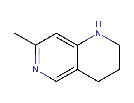 1,6-Naphthyridine,1,2,3,4-tetrahydro-7-methyl-(6CI)