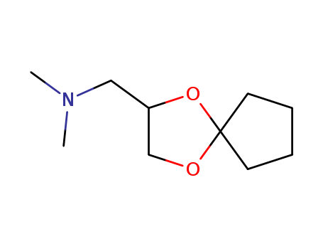 1,4-DIOXASPIRO[4.4]NONANE-2-METHYLAMINE,N,N-DIMETHYL-CAS