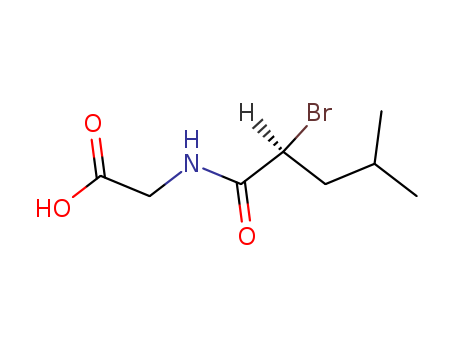 N-(DL-BROMO-4-METHYLVALERYL)GLYCINE