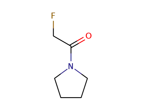 Molecular Structure of 6442-82-6 (Pyrrolidine, 1-(fluoroacetyl)- (7CI,8CI,9CI))