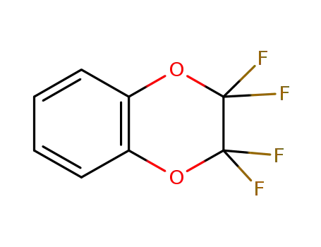 Molecular Structure of 94767-47-2 (2,2,3,3-TETRAFLUOROBENZODIOXENE)