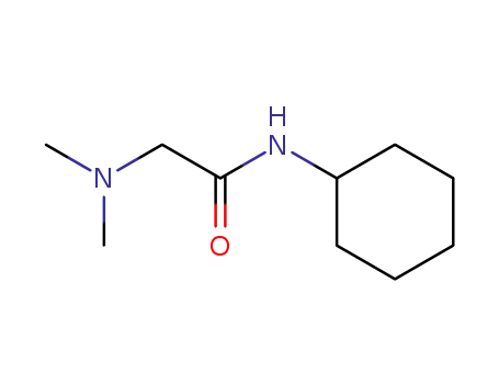 Molecular Structure of 99849-56-6 (<i>N</i>,<i>N</i>-dimethyl-glycine cyclohexylamide)