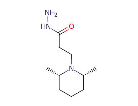 3-(2,6-디메틸-피페리딘-1-일)-프로피온산 히드라지드