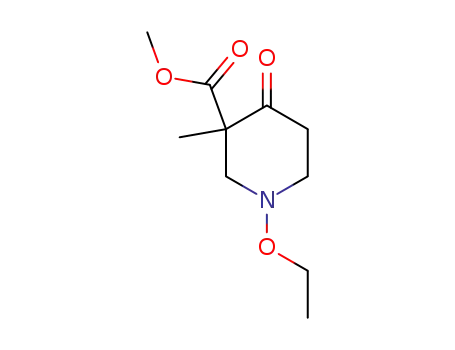 니페코트산, 1-에톡시-3-메틸-4-옥소-, 메틸 에스테르(6CI)
