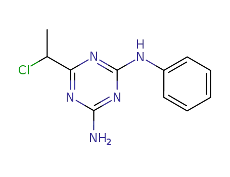 6-(1-클로로에틸)-N-페닐-1,3,5-트리아진-2,4-디아민