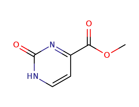 Molecular Structure of 950514-14-4 (Methyl 2-oxo-1,2-dihydropyrimidine-4-carboxylate)