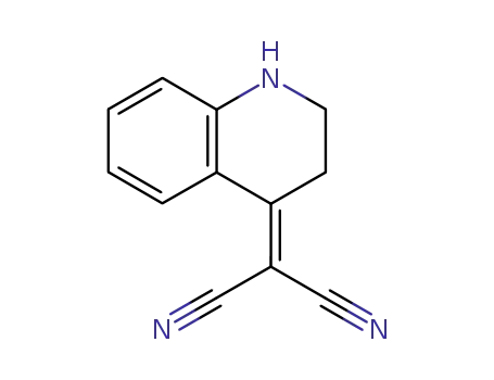 Molecular Structure of 10147-02-1 (2,3-dihydroquinolin-4(1H)-ylidenepropanedinitrile)
