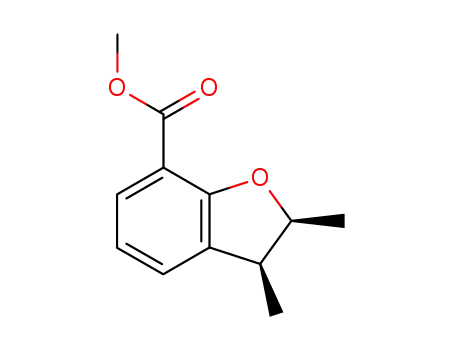 (2S,3S)-2,3-Dimethyl-2,3-dihydro-benzofuran-7-carboxylic acid methyl ester