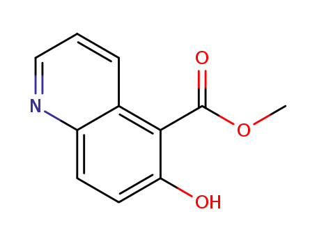 5-Quinolinecarboxylic acid, 6-hydroxy-, methyl ester