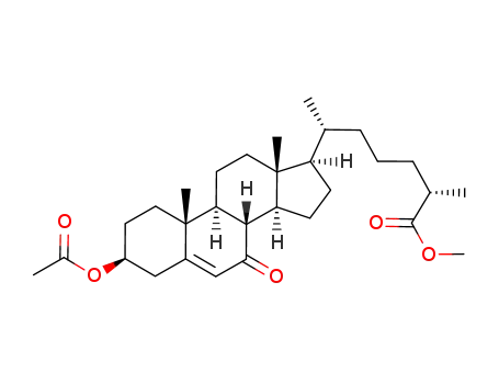 methyl 3β-acetoxy-7-keto-25(S)-methyl-24-bishomochol-5-en-26-oate
