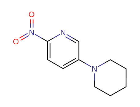 Pyridine, 2-nitro-5-(1-piperidinyl)-