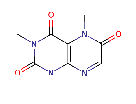 2,4,6 (3H)-프 테리 딘 트리 온, 1,5- 디 하이드로 -1,3,5- 트리메틸-