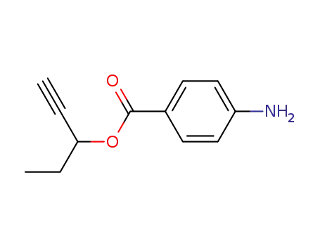 1-펜틴-3-올,p-아미노벤조에이트(6CI)
