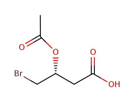 Butanoic acid, 3-(acetyloxy)-4-bromo-, (3R)-
