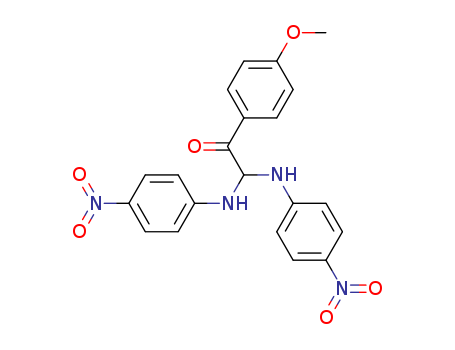 Ethanone,1-(4-methoxyphenyl)-2,2-bis[(4-nitrophenyl)amino]-