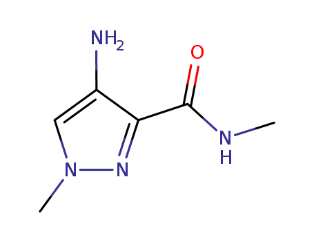 1H-피라졸-3-카르복사미드, 4-아미노-N,1-디메틸-