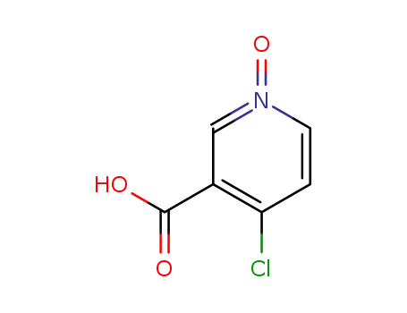 Molecular Structure of 1074-93-7 (4-chloropyridine-3-carboxylic acid 1-oxide)