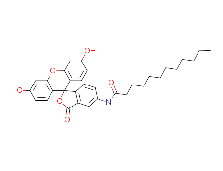 Dodecanamide,N-(3',6'-dihydroxy-3-oxospiro[isobenzofuran-1(3H),9'-[9H]xanthen]-5-yl)-