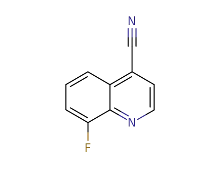 4-Quinolinecarbonitrile,  8-fluoro-