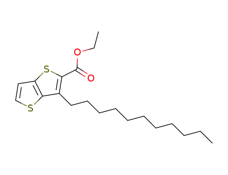 Molecular Structure of 950223-95-7 (ethyl 3-undecylthieno[3,2-b]thiophene-2-carboxylate)
