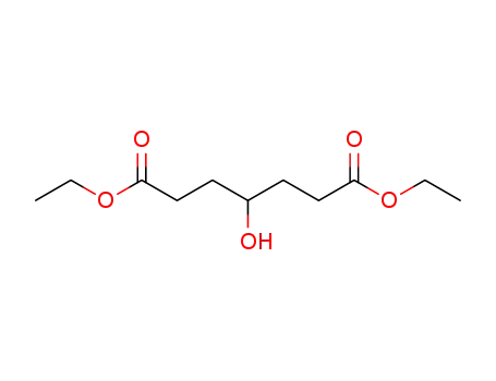 Molecular Structure of 58262-40-1 (Heptanedioic acid, 4-hydroxy-, diethyl ester)