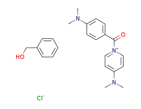 C<sub>16</sub>H<sub>20</sub>N<sub>3</sub>O<sup>(1+)</sup>*C<sub>7</sub>H<sub>8</sub>O*Cl<sup>(1-)</sup>