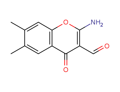 2-아미노-3-포르밀-6,7-디메틸크롬