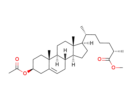 methyl 3β-acetoxy-25(S)-methyl-24-bishomochol-5-en-26-oate