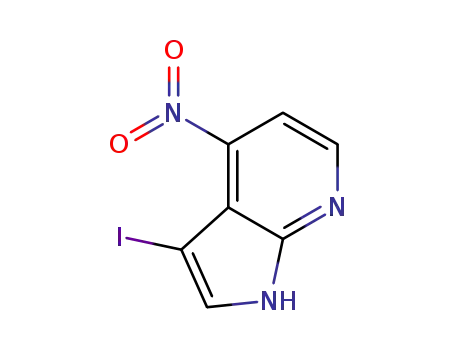 3-IODO-4-NITRO-7-AZAINDOLE