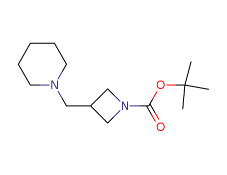 tert- 부틸 3- (피 페리 딘 -1- 일 메틸) 아제 티딘 -1- 카르 복실 레이트