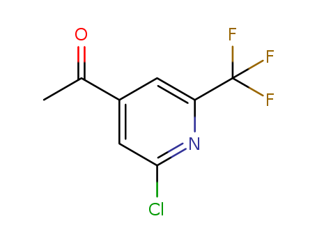1-(2-Chloro-6-(trifluoromethyl)pyridin-4-yl)ethanone