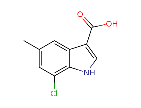 1H-Indole-3-carboxylic acid, 7-chloro-5-methyl-