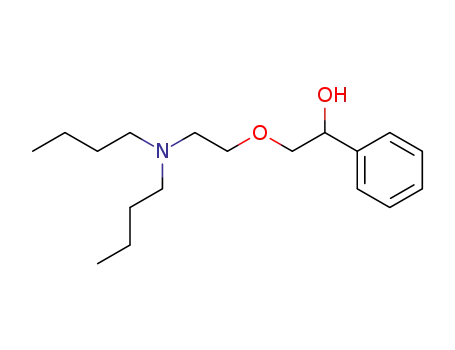 Molecular Structure of 95170-04-0 (2-[2-(dibutylamino)ethoxy]-1-phenylethanol)