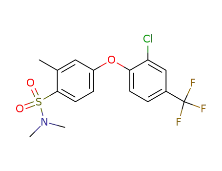 Benzenesulfonamide,
4-[2-chloro-4-(trifluoromethyl)phenoxy]-N,N,2-trimethyl-