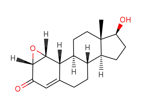 Molecular Structure of 100649-20-5 (1,2-epoxyestrenolone)