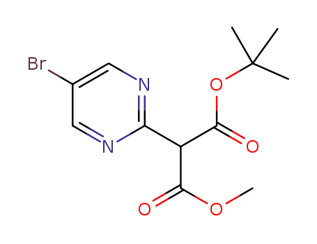 tert-부틸 메틸 2-(5-브로모피리미딘-2-일)말로네이트