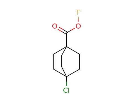 Bicyclo[2.2.2]octane-1-carbonyl fluoride, 4-chloro- (9CI)