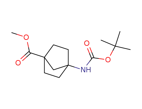 methyl 4-((tert-butoxycarbonyl)amino)bicyclo[2.2.1]heptane-1-carboxylate