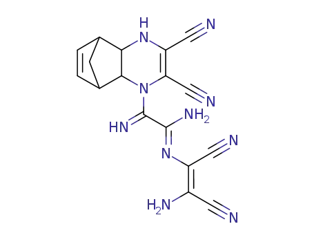 Molecular Structure of 88549-05-7 (1,4,4a,5,8,8a-hexahydro-5,8-methanoquinoxaline-2,3-dicarbonitrile)