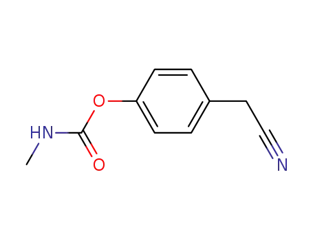 메틸카르밤산 4-(시아노메틸)페닐 에스테르