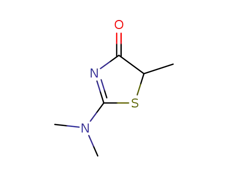 4(5H)-Thiazolone,  2-(dimethylamino)-5-methyl-