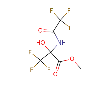 Molecular Structure of 120893-05-2 (methyl-α-oxy-α-trifluoroacetamidotrifluoropropionate)