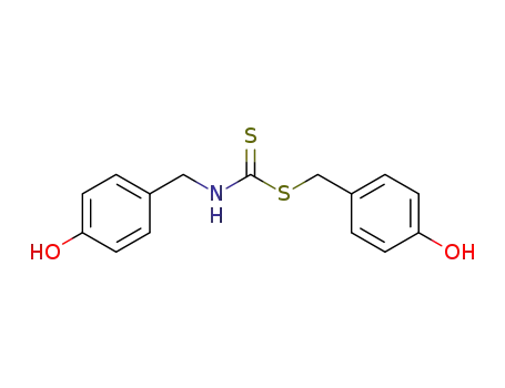 Molecular Structure of 14191-94-7 (N-(4-Hydroxybenzyl)dithiocarbamic acid 4-hydroxybenzyl ester)